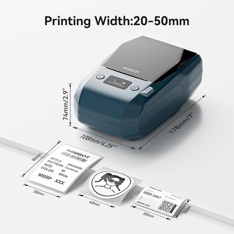 NIIMBOT M2 - Thermal Transfer Printer - For Manufacturing & Outdoor
