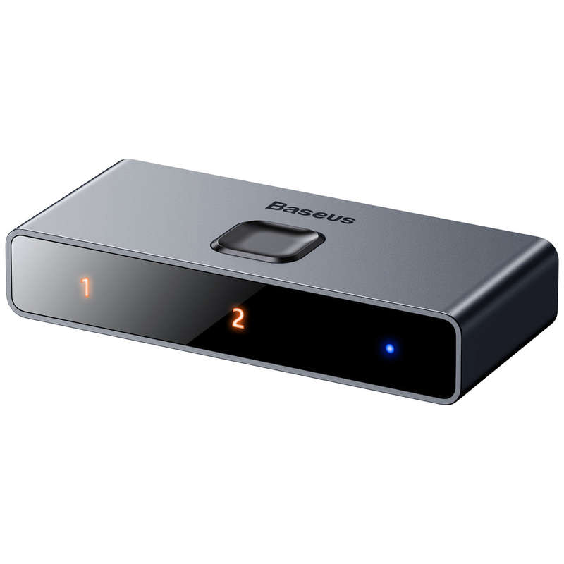 Baseus Matrix Two-Way (2in1 or 1in2) HDMI Switch - For Work & Entertainment