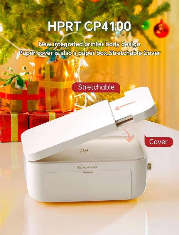 HPRT - CP4100 - Wi-Fi Wireless Instant Photo Printer 4*6 -Office/Live Style/
