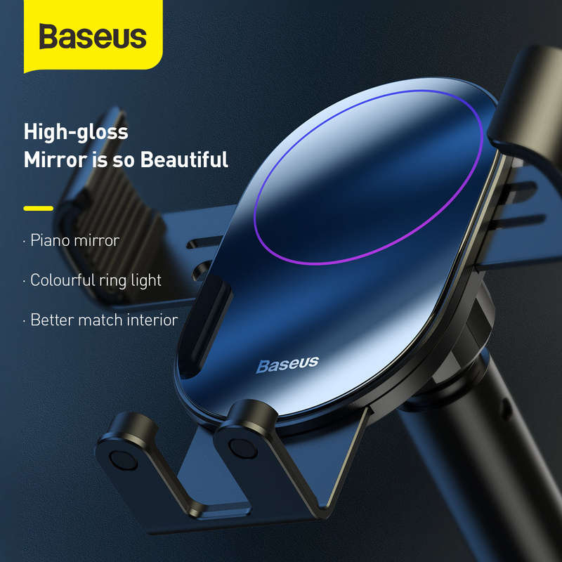 Baseus Simplism Gravity Car Mount With Suction For Cars/Vans/Trucks
