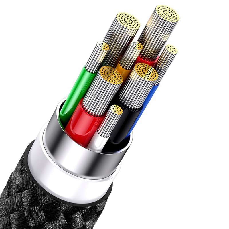 Baseus Flash Series  100W One-for-three Fast Charging Cable Type-C to M+L+C