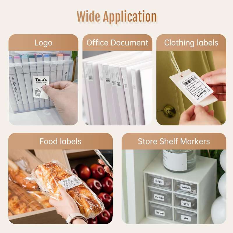 HPRT Color Series Thermal Labels For T20 Label Printer
