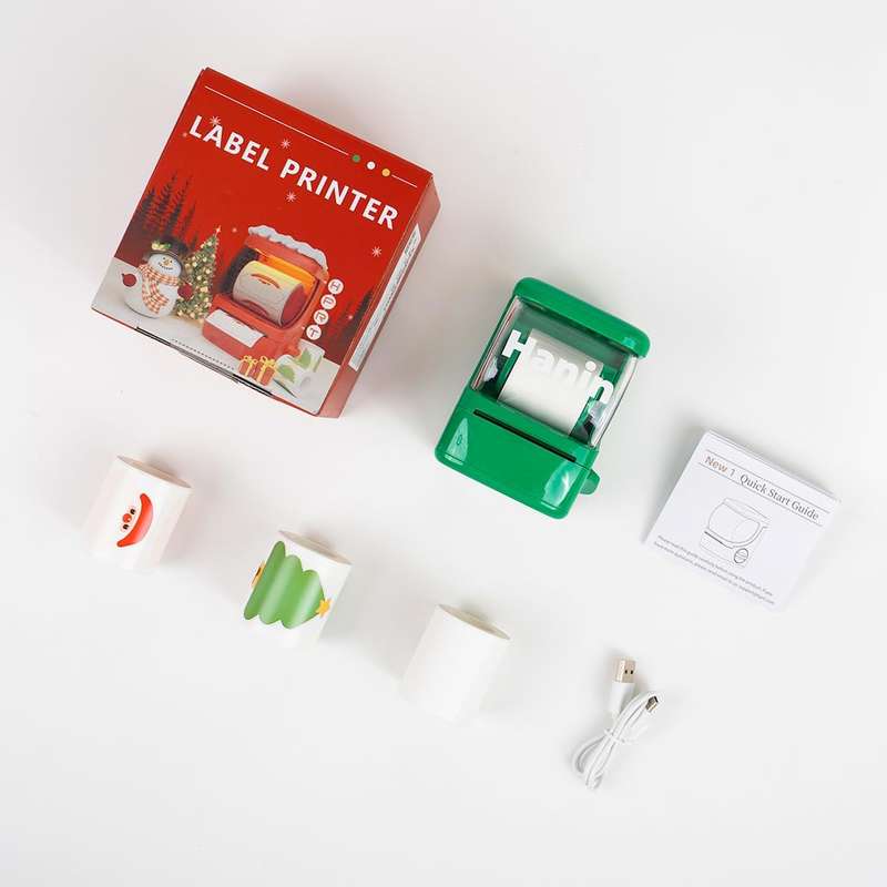 HPRT NEW1 Portable Thermal Label Printer with One Label Roll