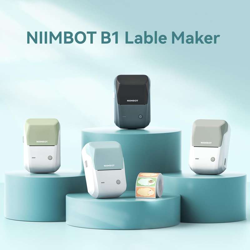 NIIMBOT B1 - Portable Thermal Label Printer - For Office & Small Biz