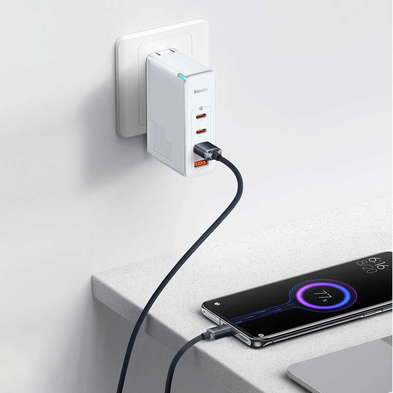 Baseus Crystal Shine Series 100W Fast Charging Data Cable USB to Type-C