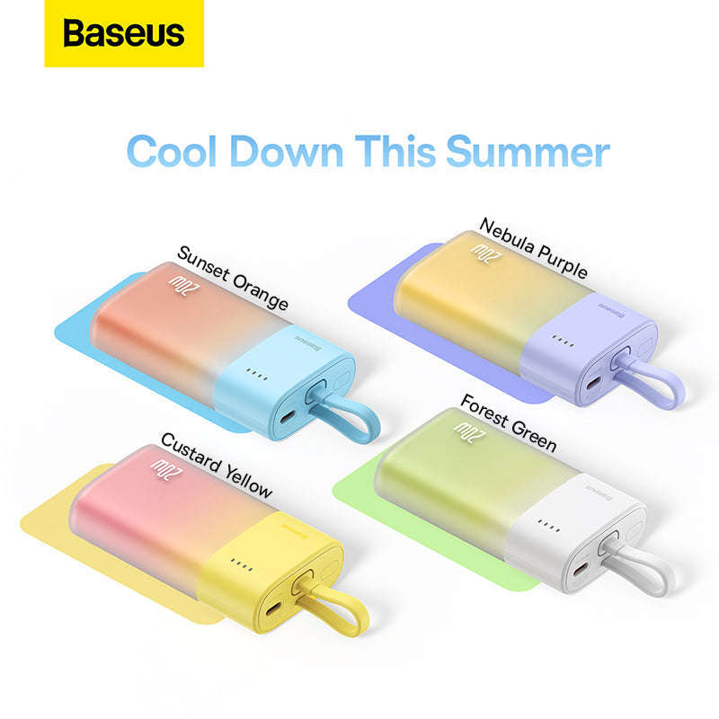 Baseus Popsicle Series 20W Fast Charging Power Bank 5200mAh