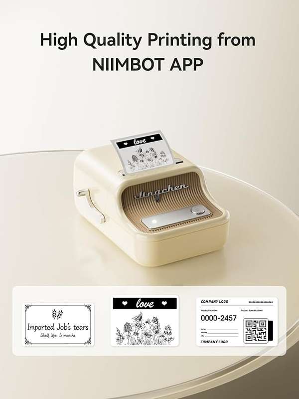 NIIMBOT B21 - White Large-format & High-speed Printer - For Warehouses