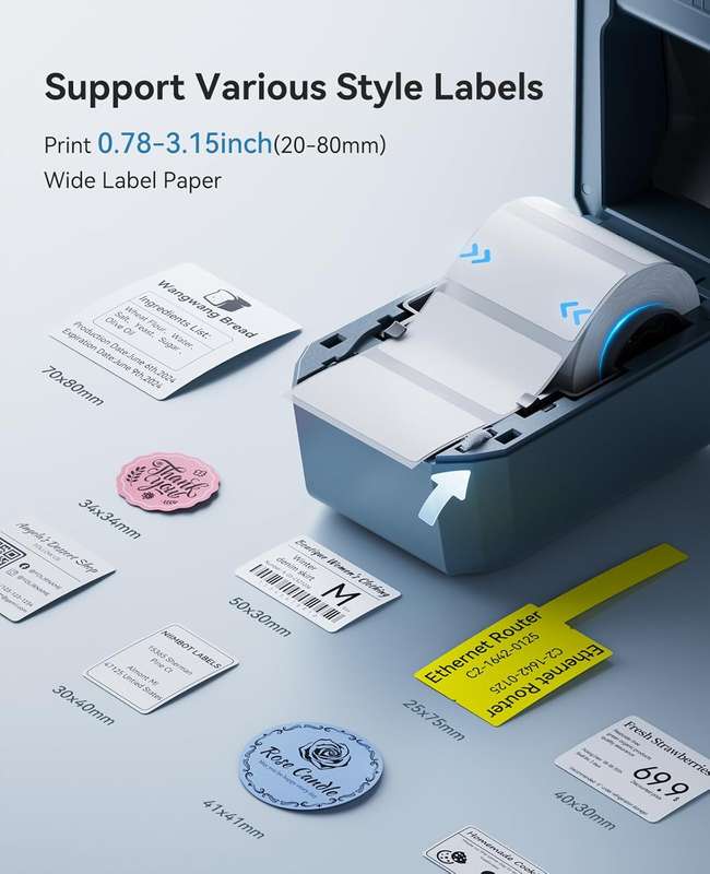 NIIMBOT K3 - High-Speed Dual Connect Printer - For Logistics Enterprises