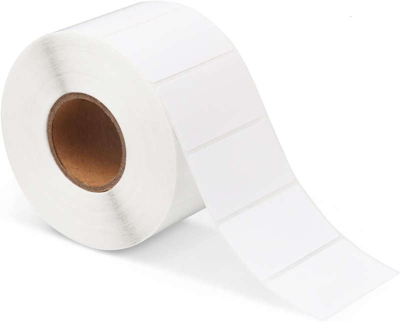 Black Rhino - Blank Labels On Rolls - Thermal Top Labels - 40x30mm-1000 pieces