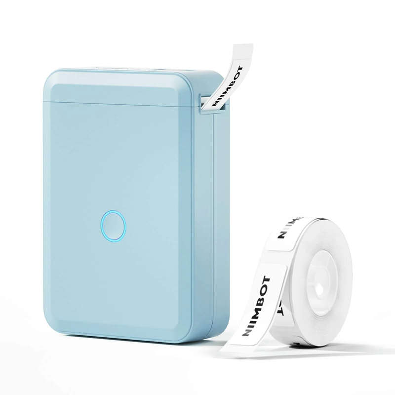 D110 Portable Bluetooth Label Printer with a Free Tape