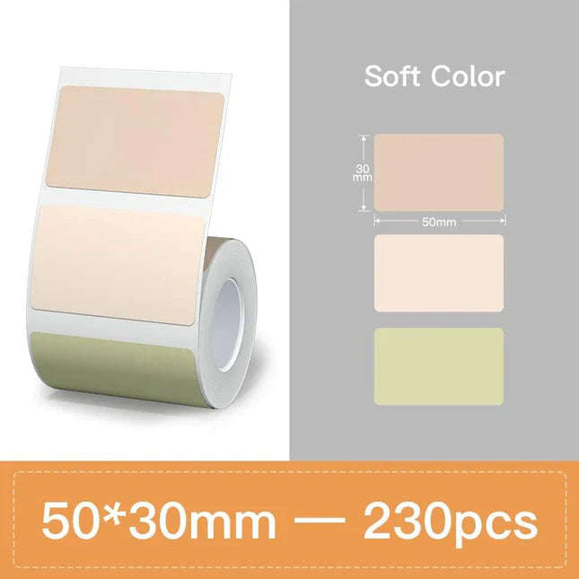 Niimbot Color Series Thermal Label For B21/B1/B3S