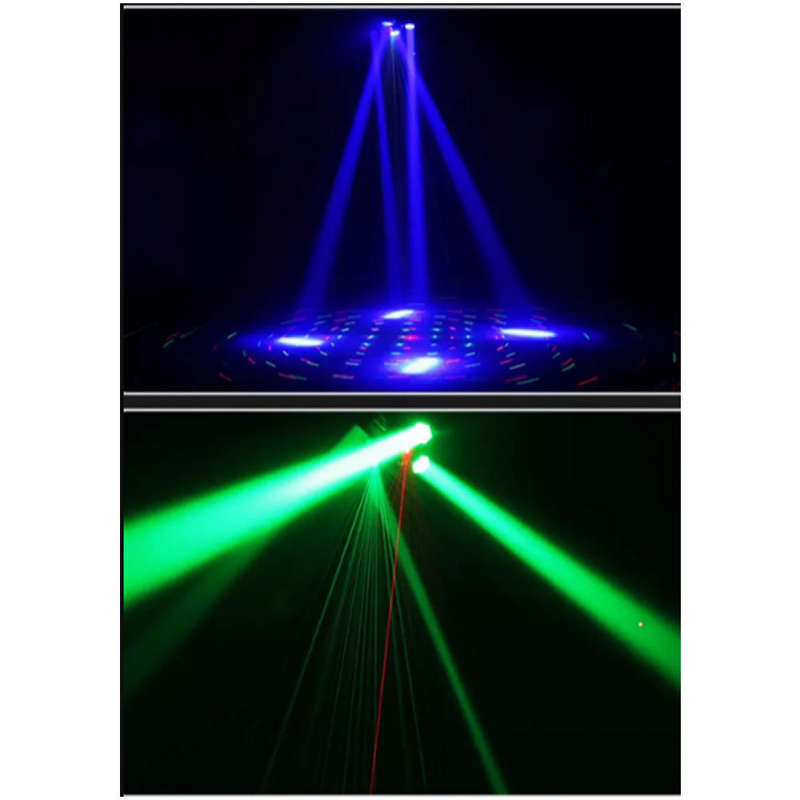Four Moving Head Beam RGB Laser Stage Light PM-107