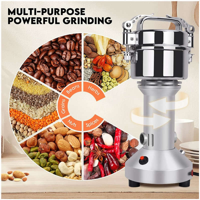 950W Electrical Grain Mill Grinder AD-575