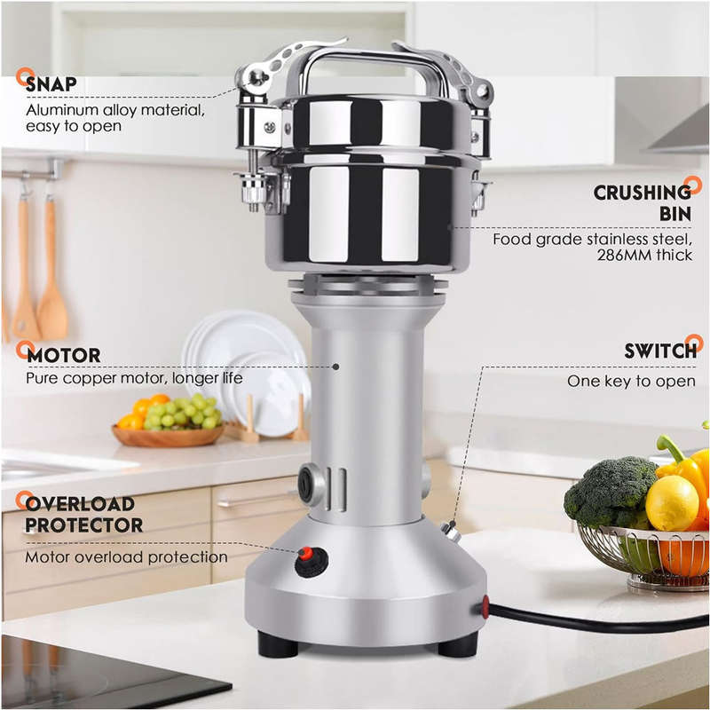 950W Electrical Grain Mill Grinder AD-575