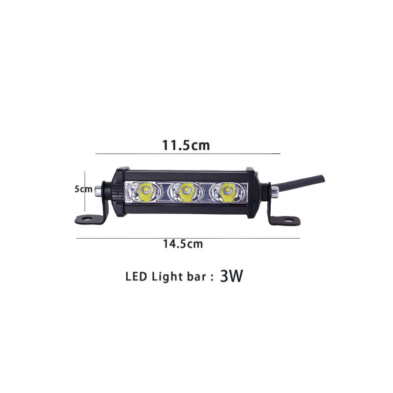 9W Car Super-Power Irradiation Lamp 9-60V DC LED Off-Road Spotlight