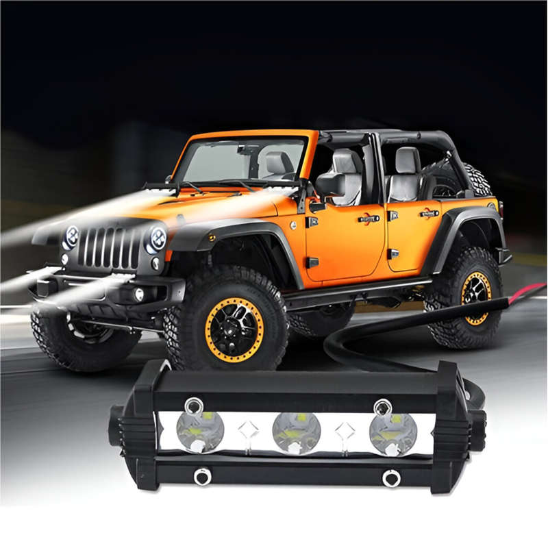 9W Car Super-Power Irradiation Lamp 9-60V DC LED Off-Road Spotlight
