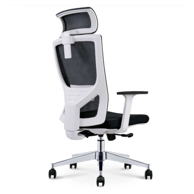 Mi-Ergo Continental High Back Office Chair with Head Rest and Adjustable Lumbar Support