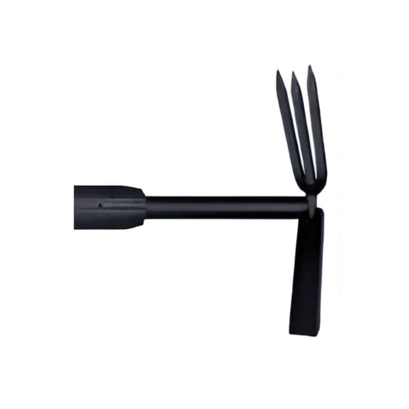 99.2cm 99.2cm Adjustable Telescopic Hoe and Fork Tiller with Dual Heads
