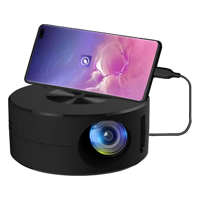 1080P Full HD Portable Projector For Movie Buffs and Home Cinema