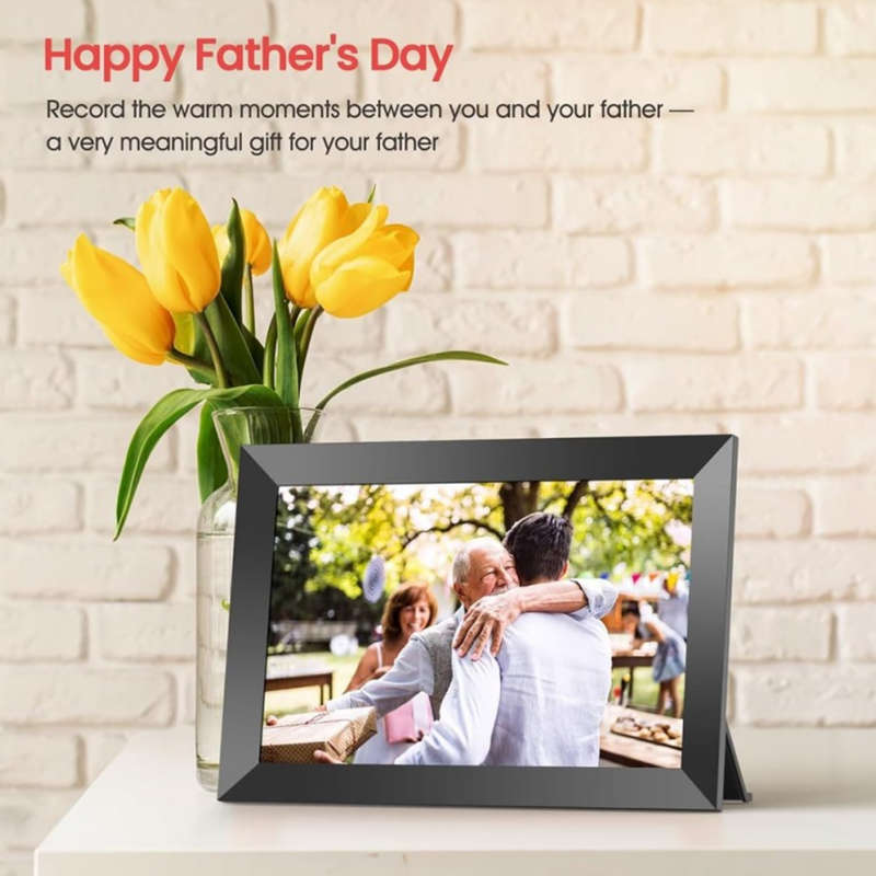 16-Inch Frameo Wireless HD Digital Photo and Video Frame Display  Q-L808 BLACK