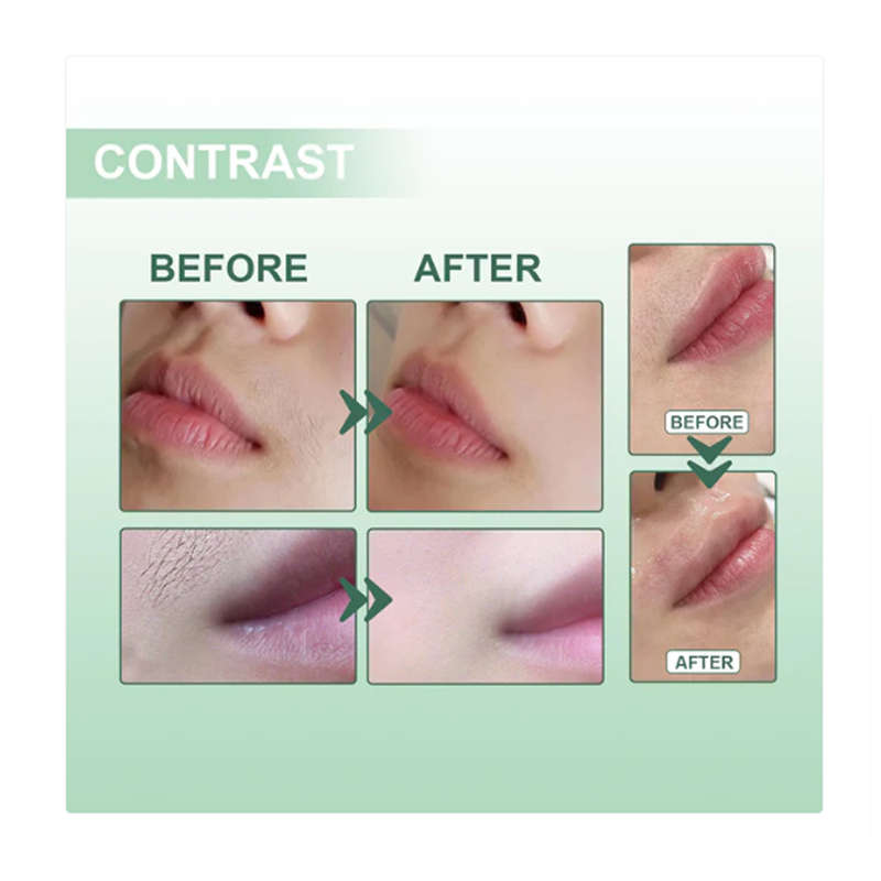 40-Piece All Skin Types Facial Wax Strips