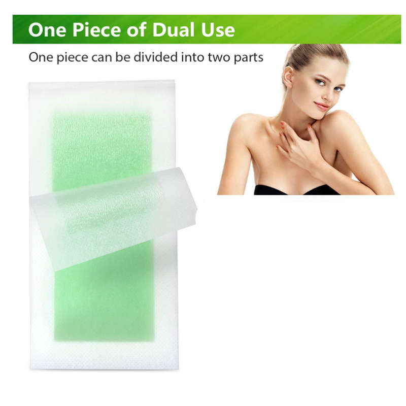 40-Piece All Skin Types Facial Wax Strips