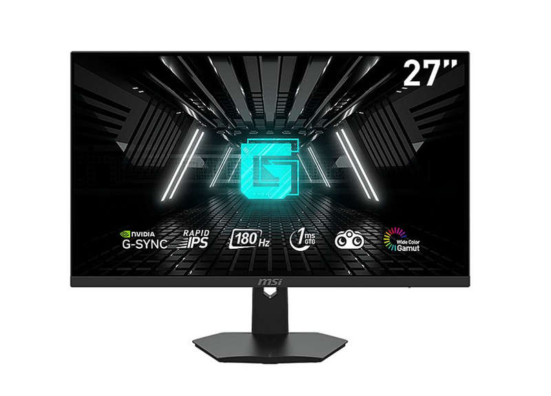 MSI 27" 180 Hz Rapid IPS FHD Gaming Monitor G-Sync Compatible 1920 x 1080