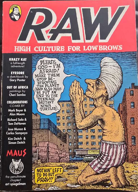 Rare and highly collectable RAW graphic novel by Art Spiegelman
