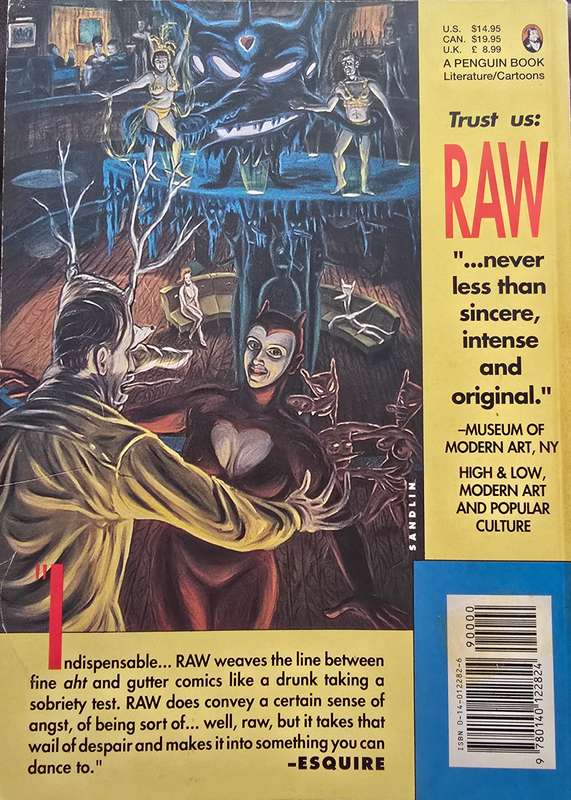 Rare and highly collectable RAW graphic novel by Art Spiegelman