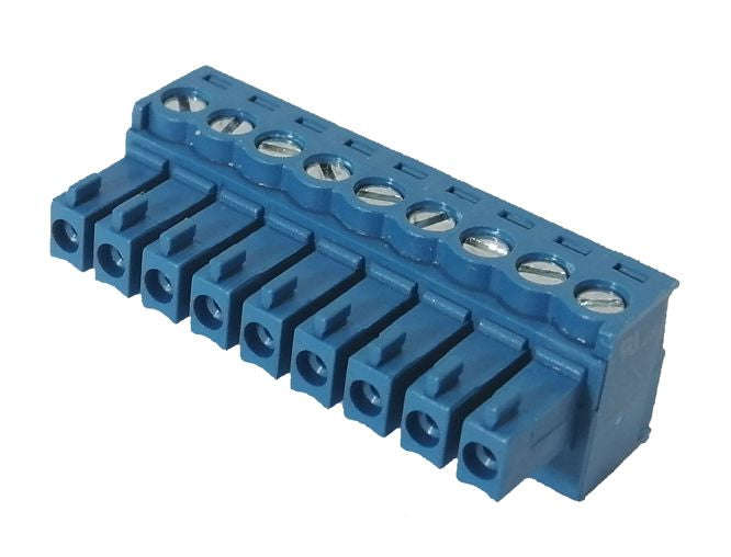 Socket str 9w plug-in 3.5mm blue 15edgk-3.5-09p-12-00ah