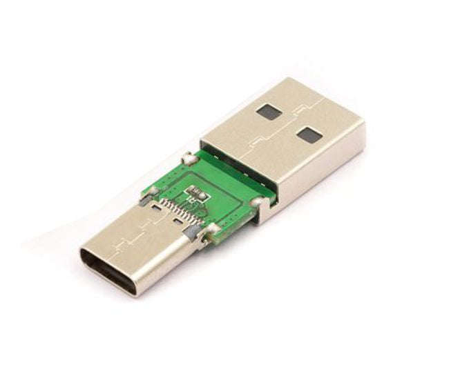 Conv usb-a plug to type-c socket 3.0 no cover 180644