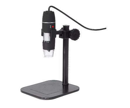 Digital camera microscope with stand. 50x-500x