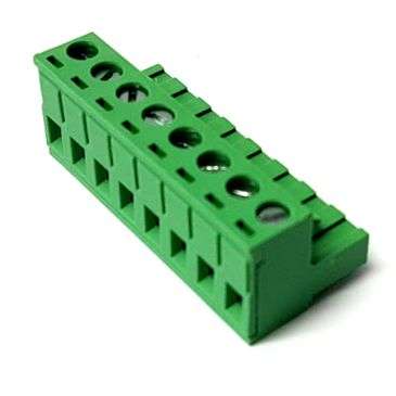 Socket straight in-line 8-way p=5.08mm 2edgk-5.08-08p-14-00a(h)
