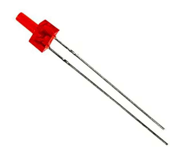 Led 2mm red flat 7.0mcd 70deg bl-s4536