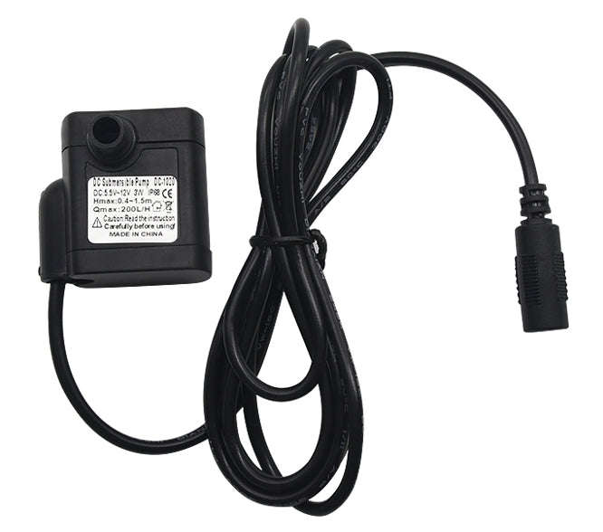 Submersible water pump 12vdc 3w h=1.5m 60720112