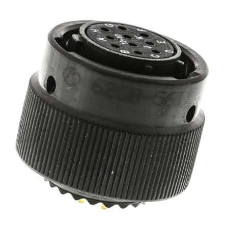 Circular socket str 10w solder 62gb-56t12-10sn