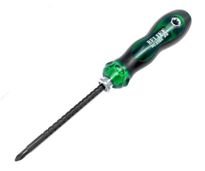 Dual screwdriver star 2 - flat 5.5mm 125mm handle 838j-s