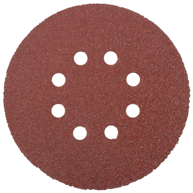 Sanding disc 150mm 40 grit with holes 10/pk hook and loop