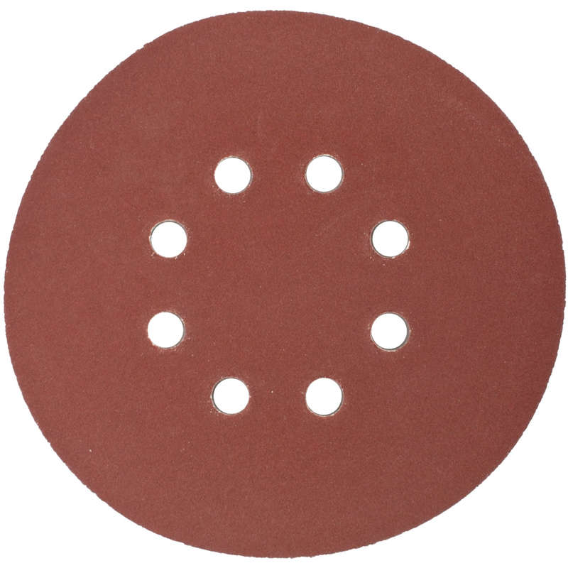 Sanding disc 150mm 400 grit with holes 10/pk hook and loop