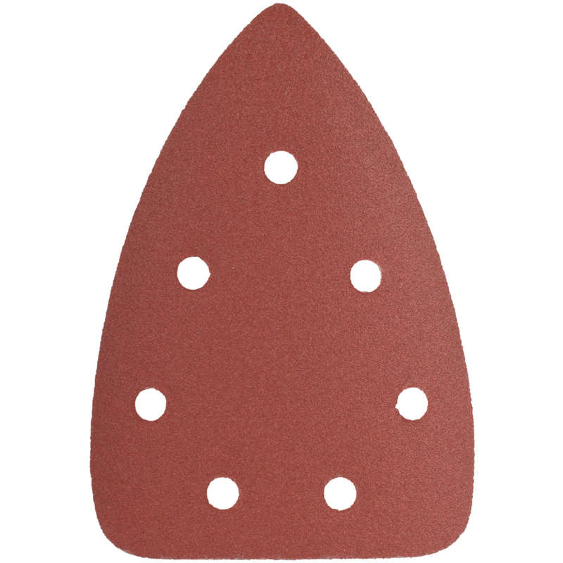 Sanding tri - 80 grit 145 x 145 x 100mm 5/pack for tcms hook and loop