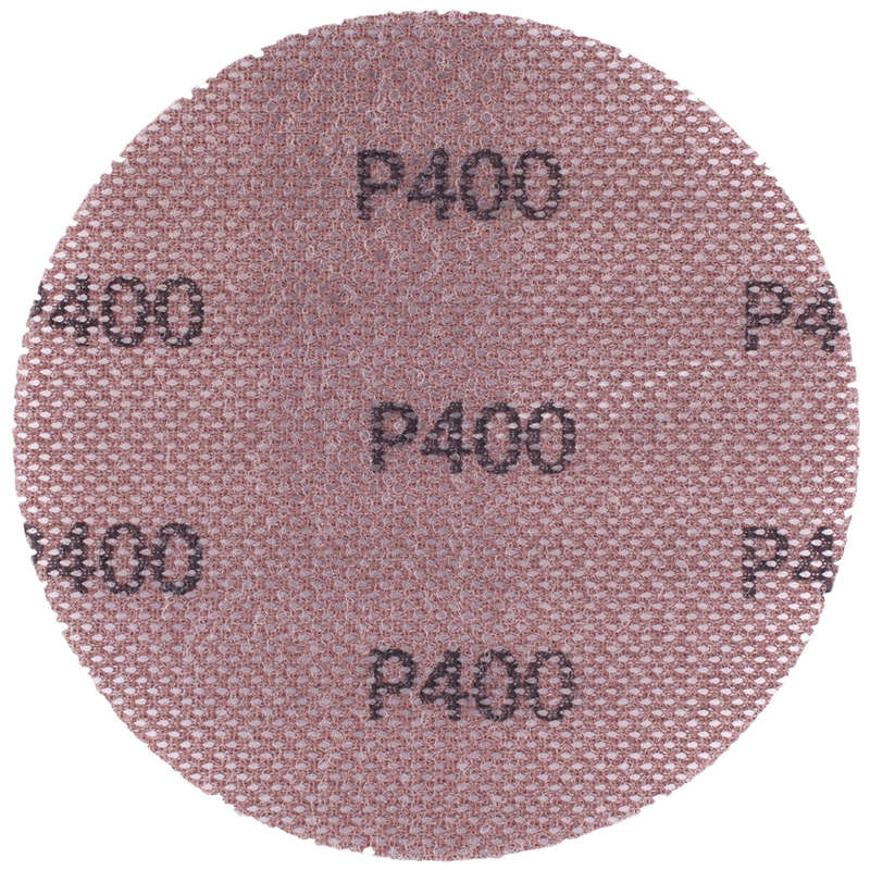 Dura mesh abr.disc 150mm hook & loop 400grit bulk for sander polisher