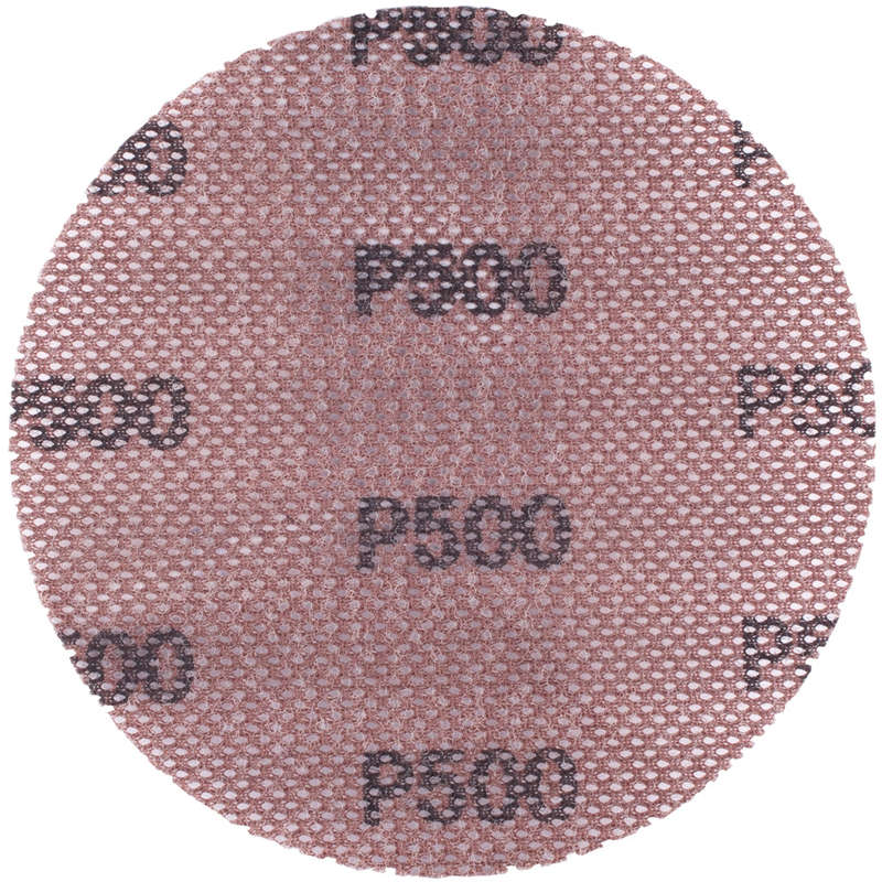 Dura mesh abr.disc 150mm hook & loop 500grit bulk for sander polisher