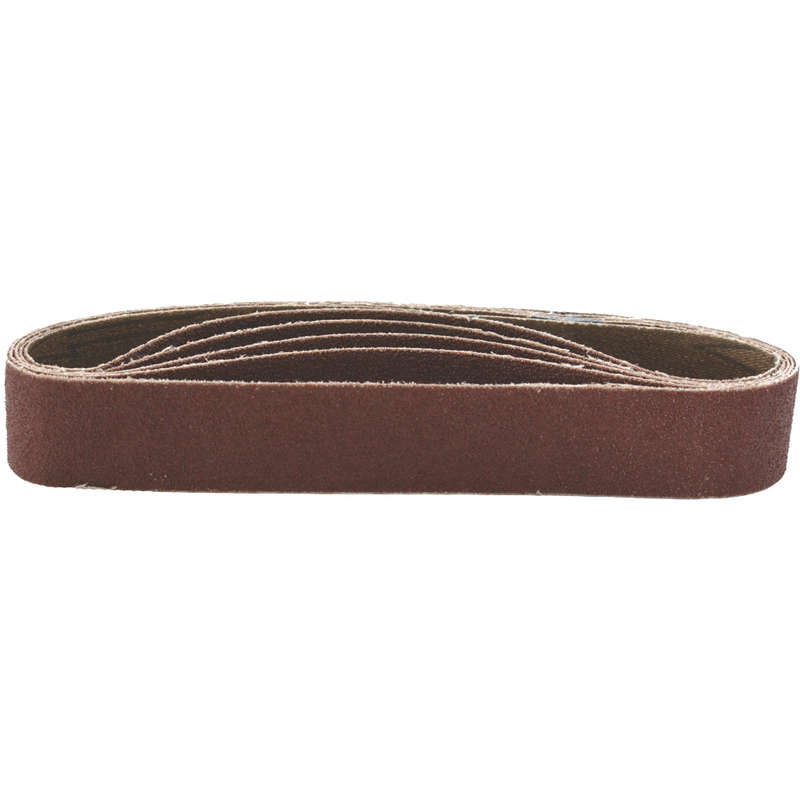 Sanding belt 30 x 451 power hole 40 grit 5/pk
