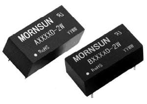 Dc-dc converter dil i=5v o=12v 2w b0512d-2wr2