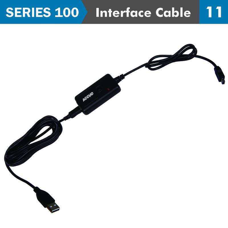 Accud interface usb cable for micrometer