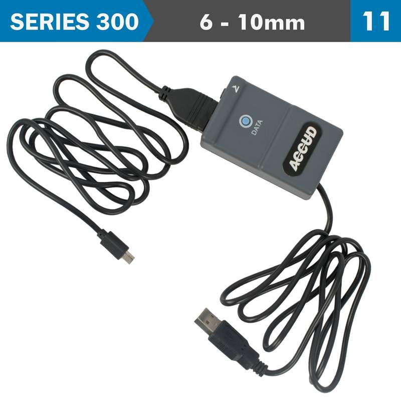 Accud interface usb cable for dig. micrometers