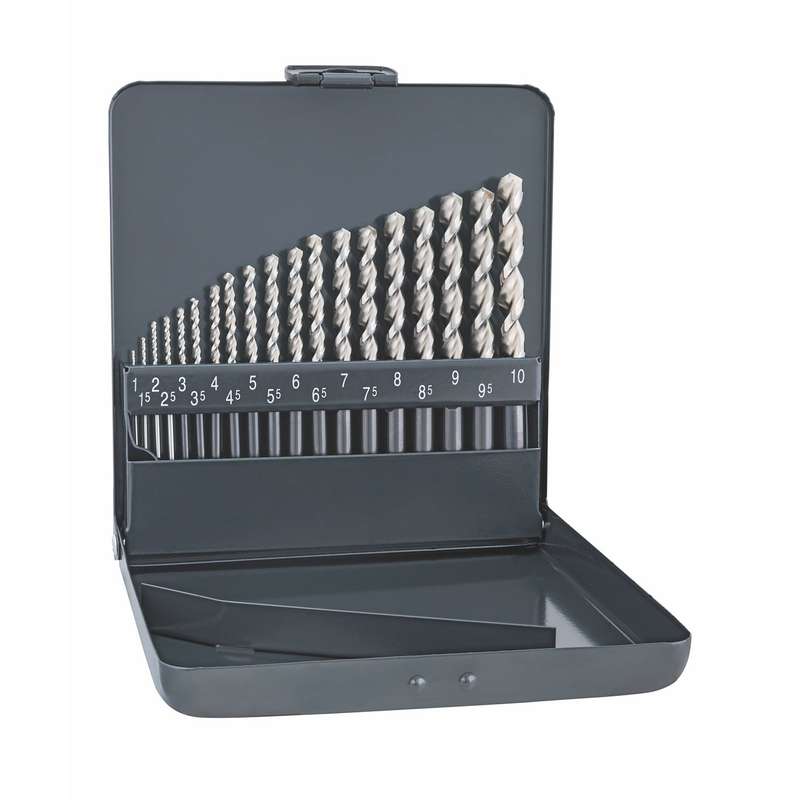 Alpen hss cobalt 19 pcs set forte km19  1 - 10 x 0.5mm