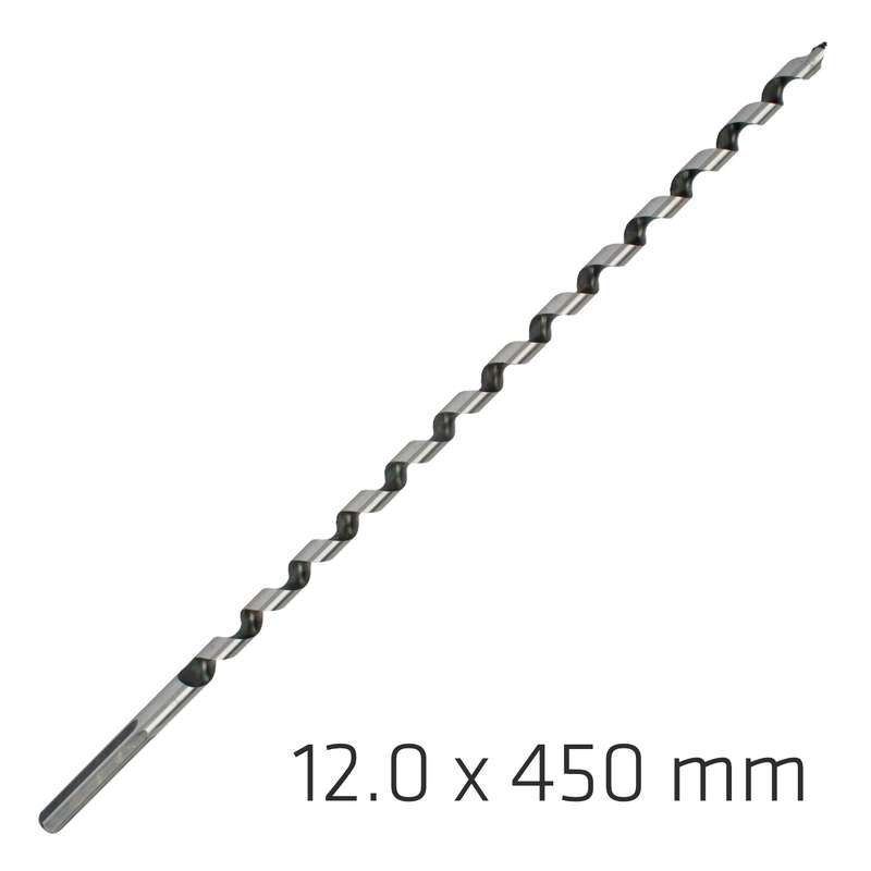 Wood auger drill bit 12 x 450mm