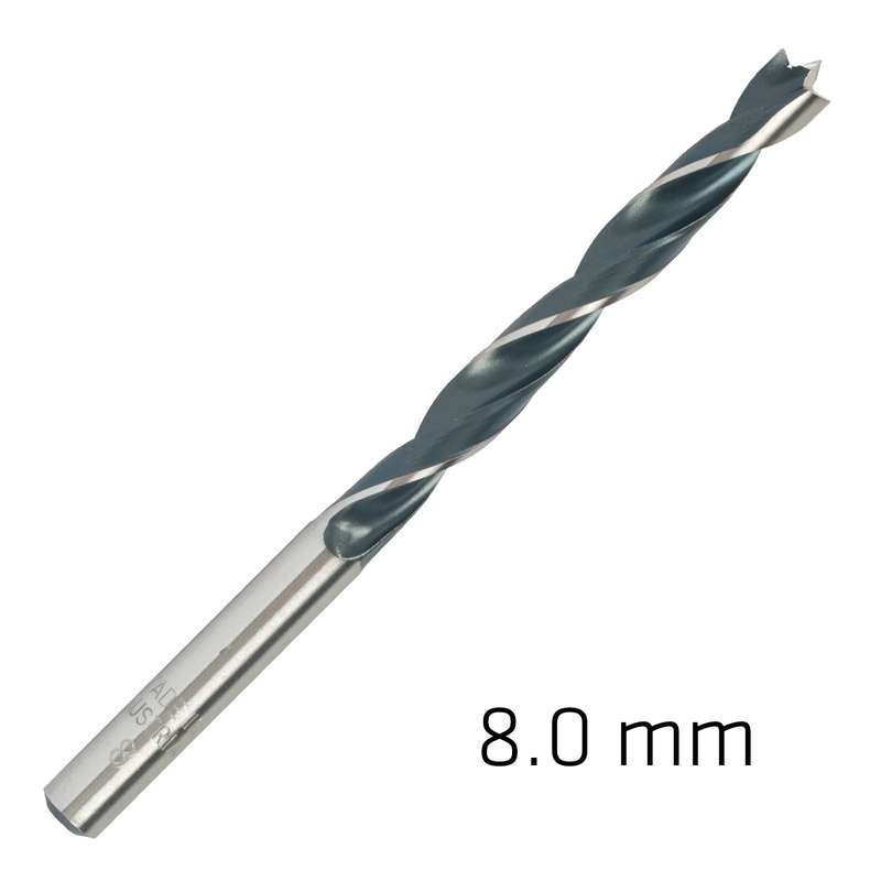 Wood drill bit 8 x 117mm