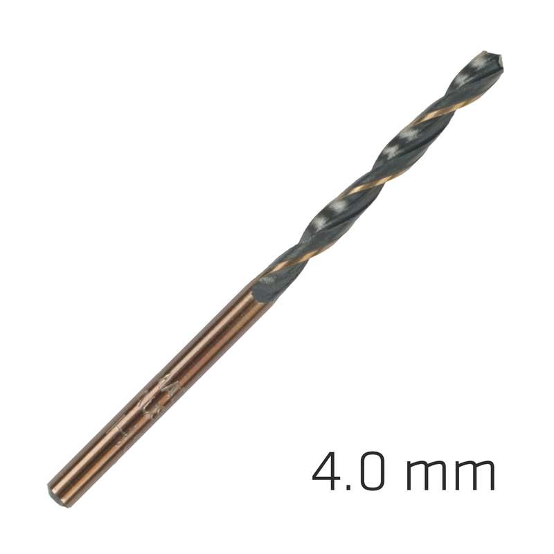 Hss sprint master 4.0mm 10-pack hang tag din 338 alpen drill bits